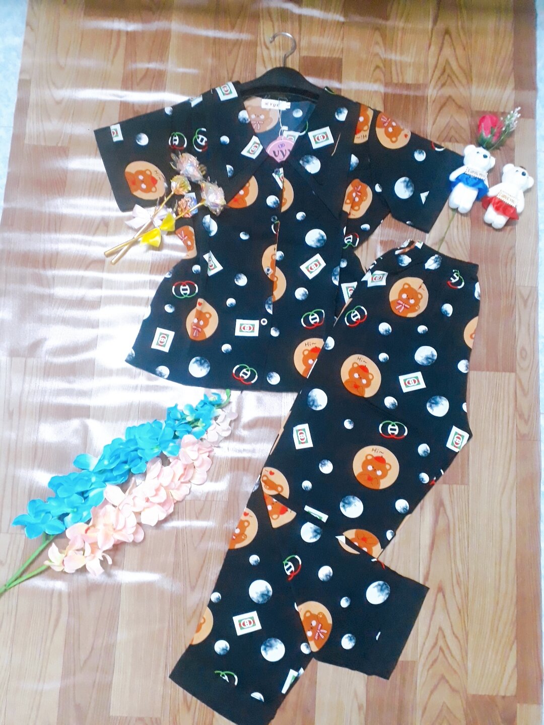 pijama lụa mango hàng chuẩn loại 1