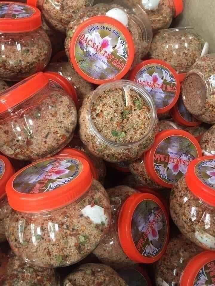 Chẩm chéo dân tộc thái điện biên ( com bo 3 lọ)