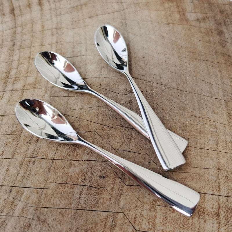 Muỗng nhỏ cà phê inox 18/10 muỗng gia vị muỗng 11 cm sáng tạo mini thép 304 thìa canh nhỏ