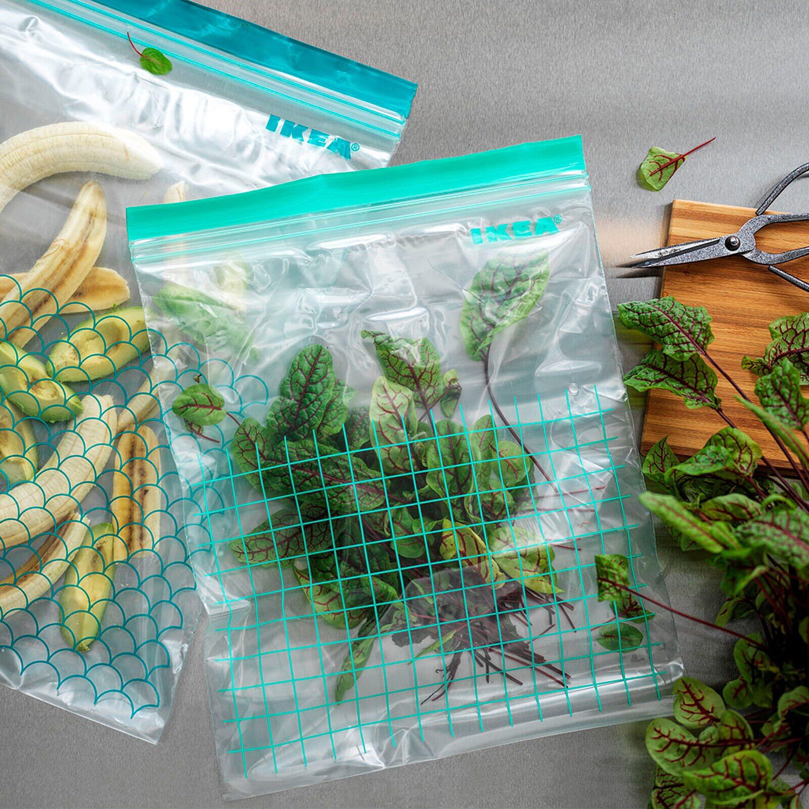 HỘP 30 TÚI ZIP LOCK IKEA ISTAD (6L + 4.5L) TW Mall