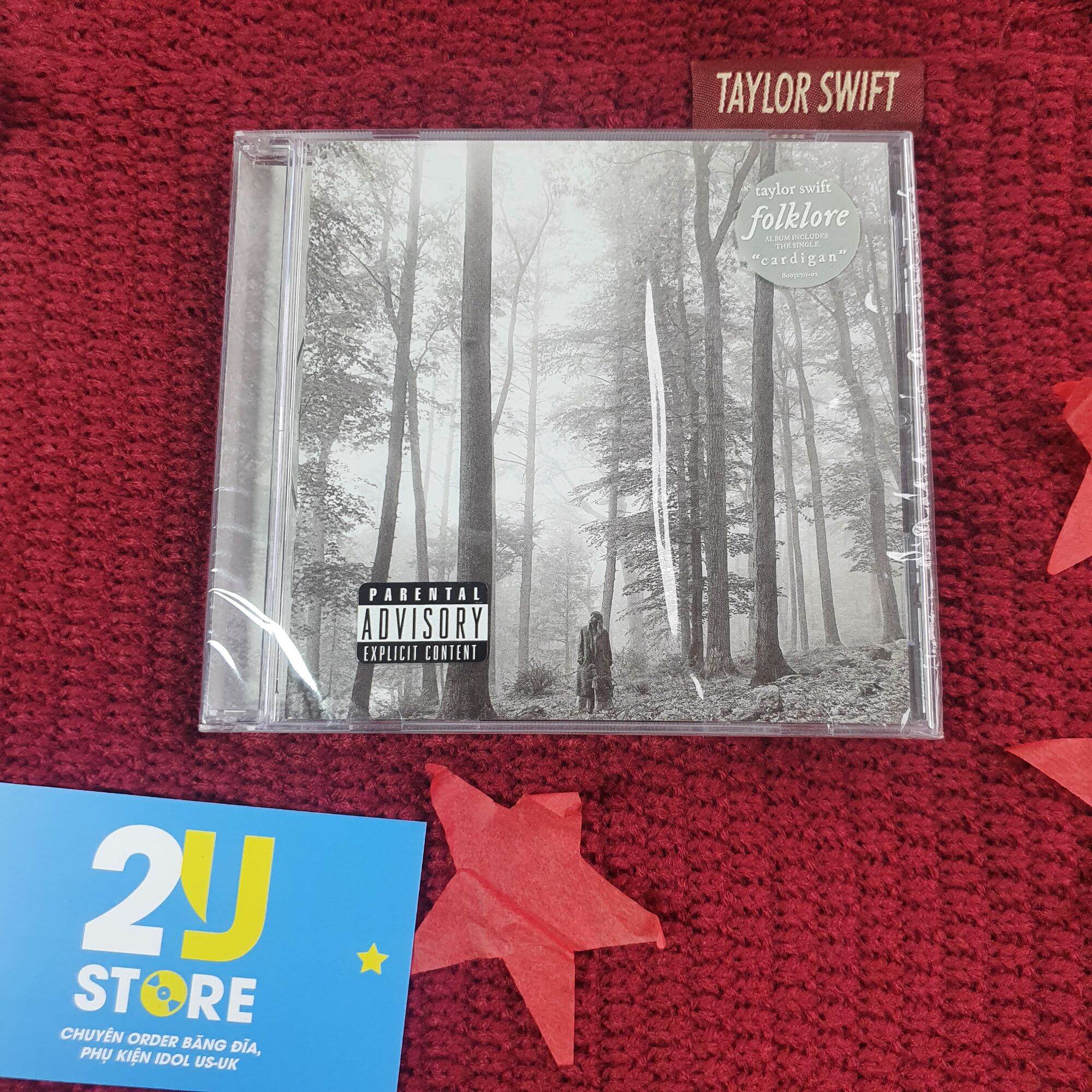Cd album folklore - taylor swift 2u store cds