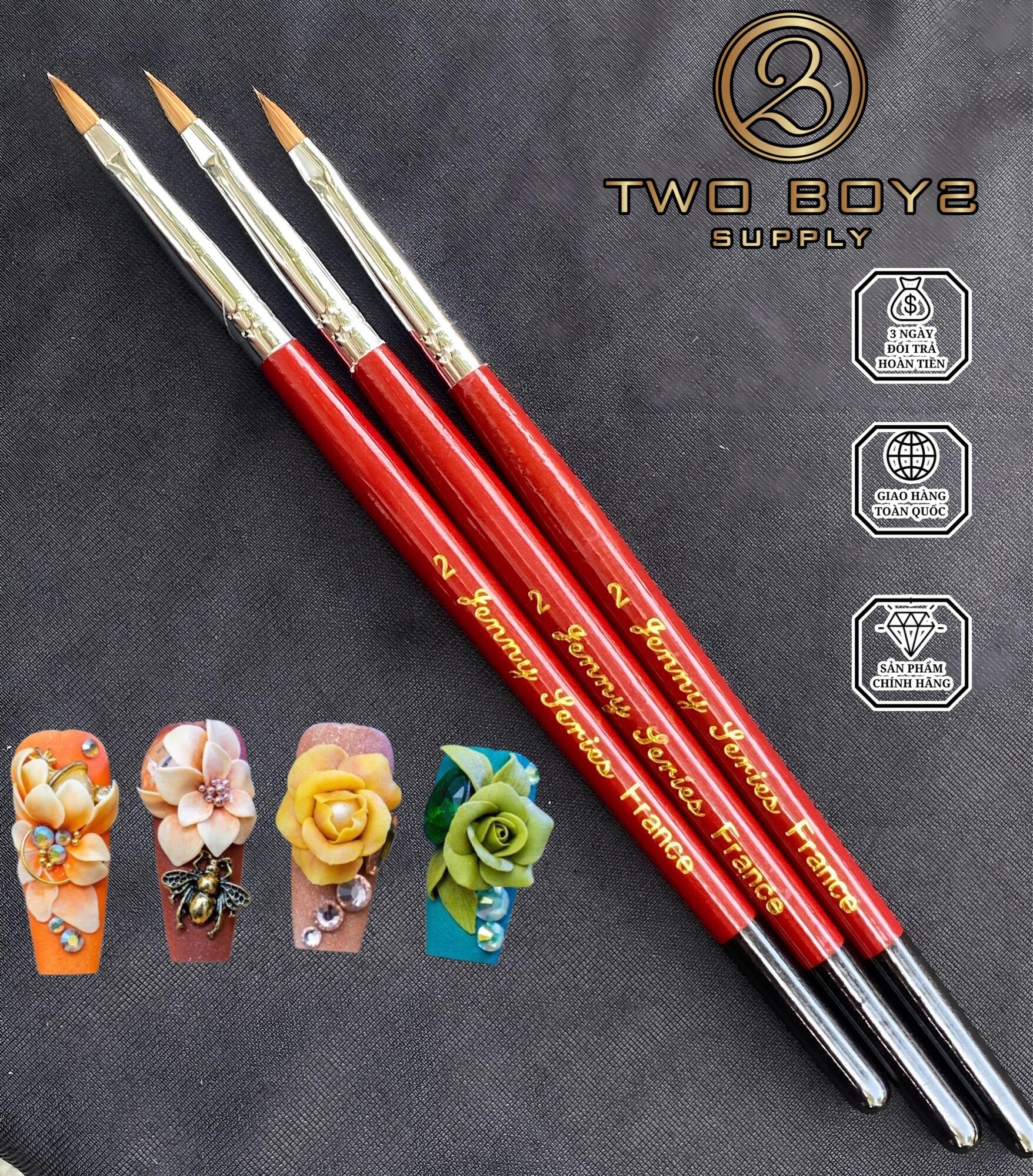 Cọ nặn hoa nổi 3d số 2