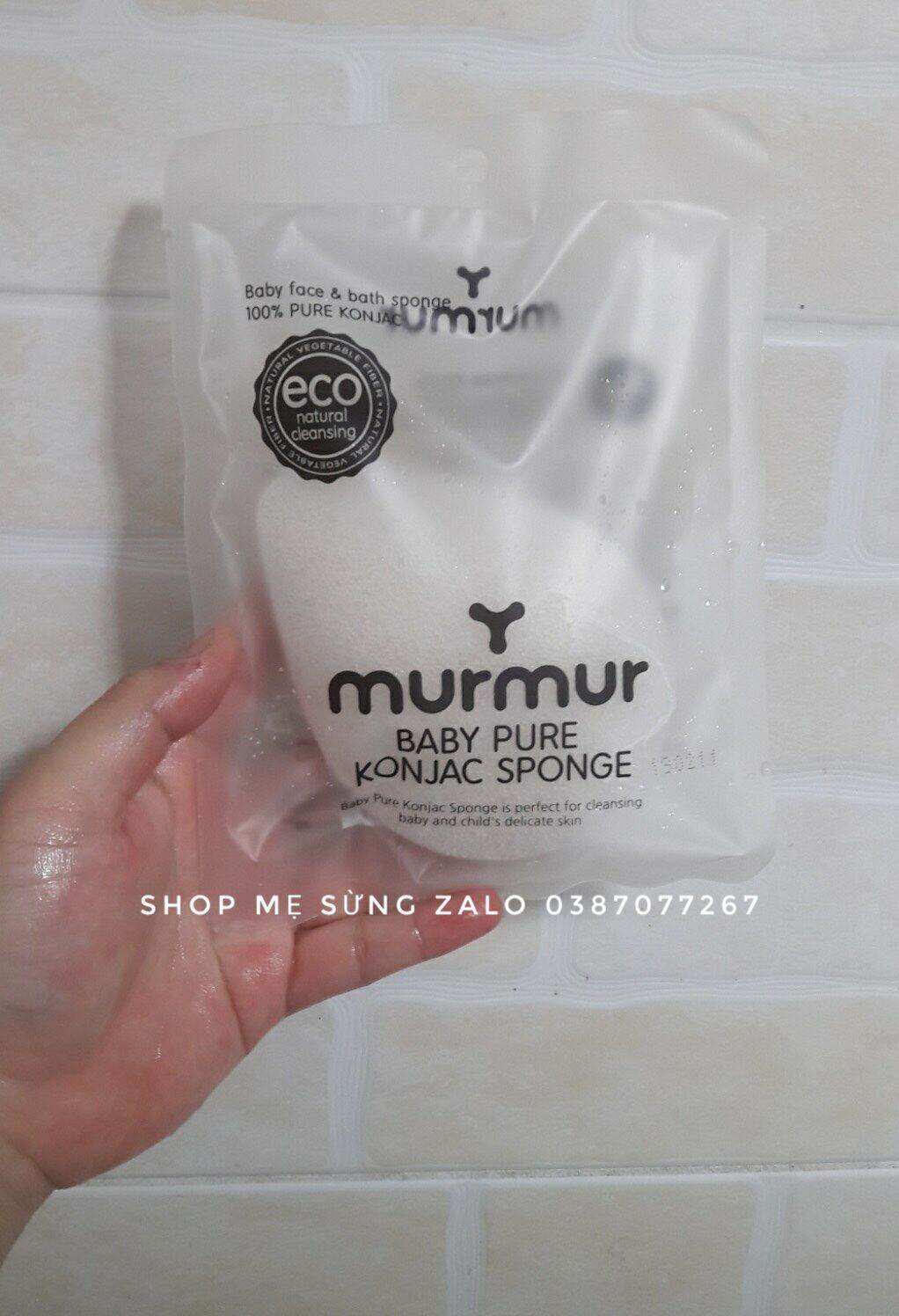 BÔNG TẮM MURMUR HÀN QUỐC CHO BÉ