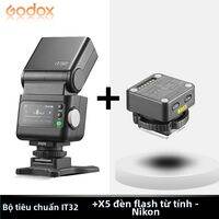 Godox iT32 & X5 Đèn flash iFlash & Bộ kích hoạt X5 cho Canon Nikon Sony Fujifilm Olympus Panasonic TTL Wireless Flash System Thiết kế nhỏ gọn Màn hình cảm ứng Menu tiếng Trung