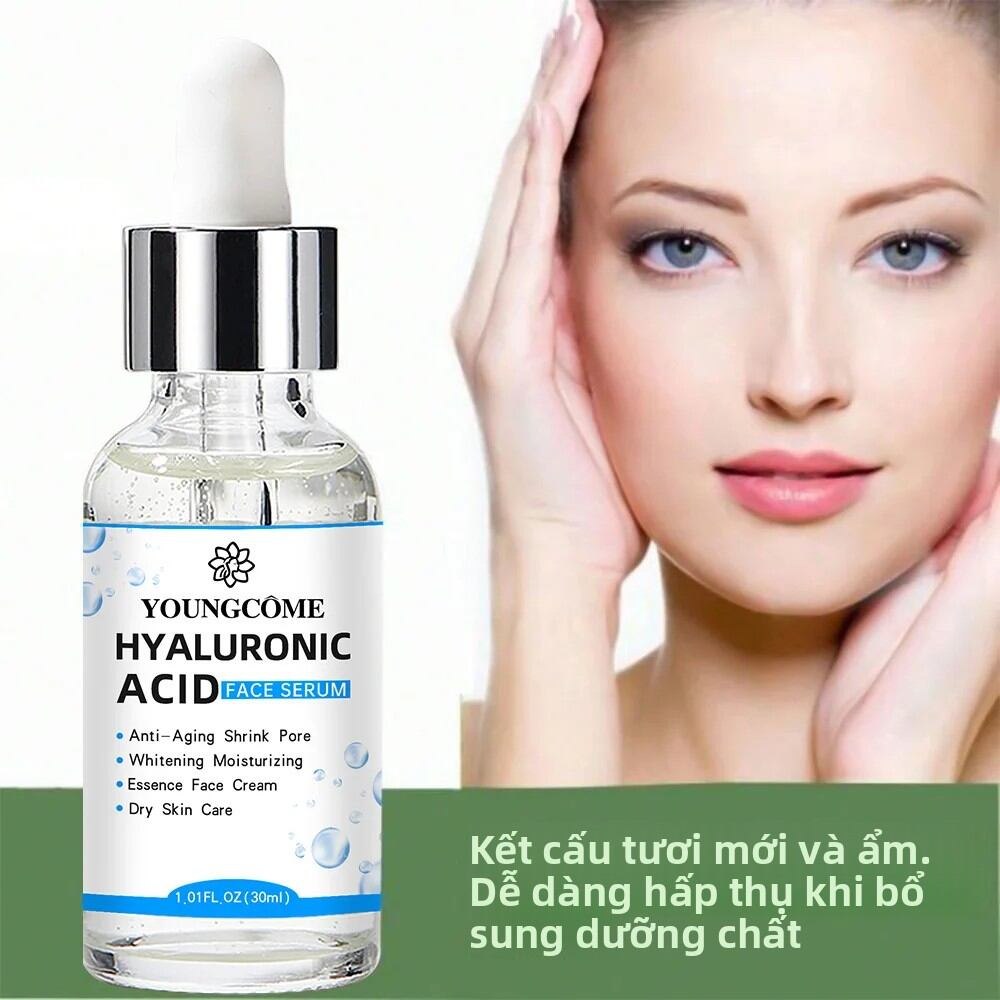 Tinh Chất Dưỡng Da Mặt Hyaluronic Acid Dành Cho Nữ, Cấp Ẩm Sâu, Se Khít Lỗ Chân Lông, Làm Săn Chắc Da, Serum Dưỡng Da Mặt Hàn Quốc