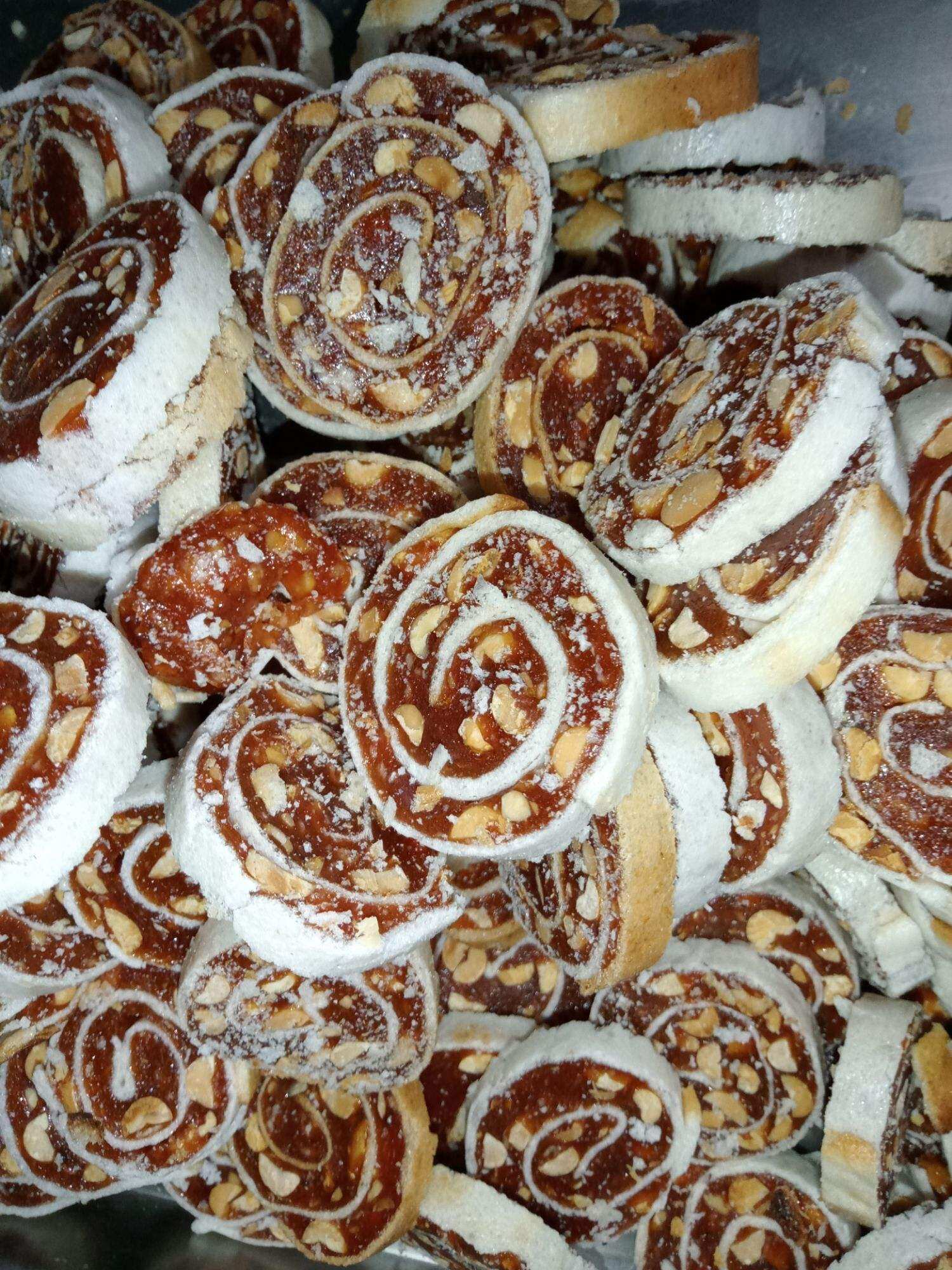 Kẹo chuối cuộn bánh tráng 500g