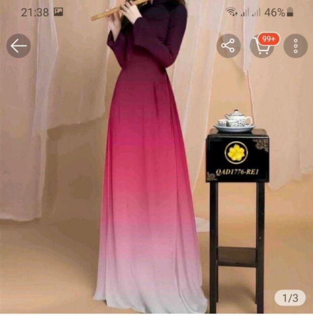 [HCM]Vải áo dài nguyên bộ