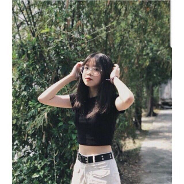Áo Croptop boby trơn