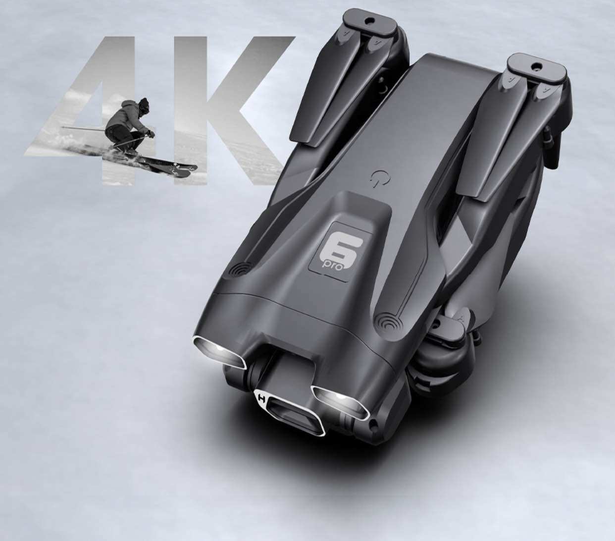 Flycam H66 camera 4k pin 1800mah