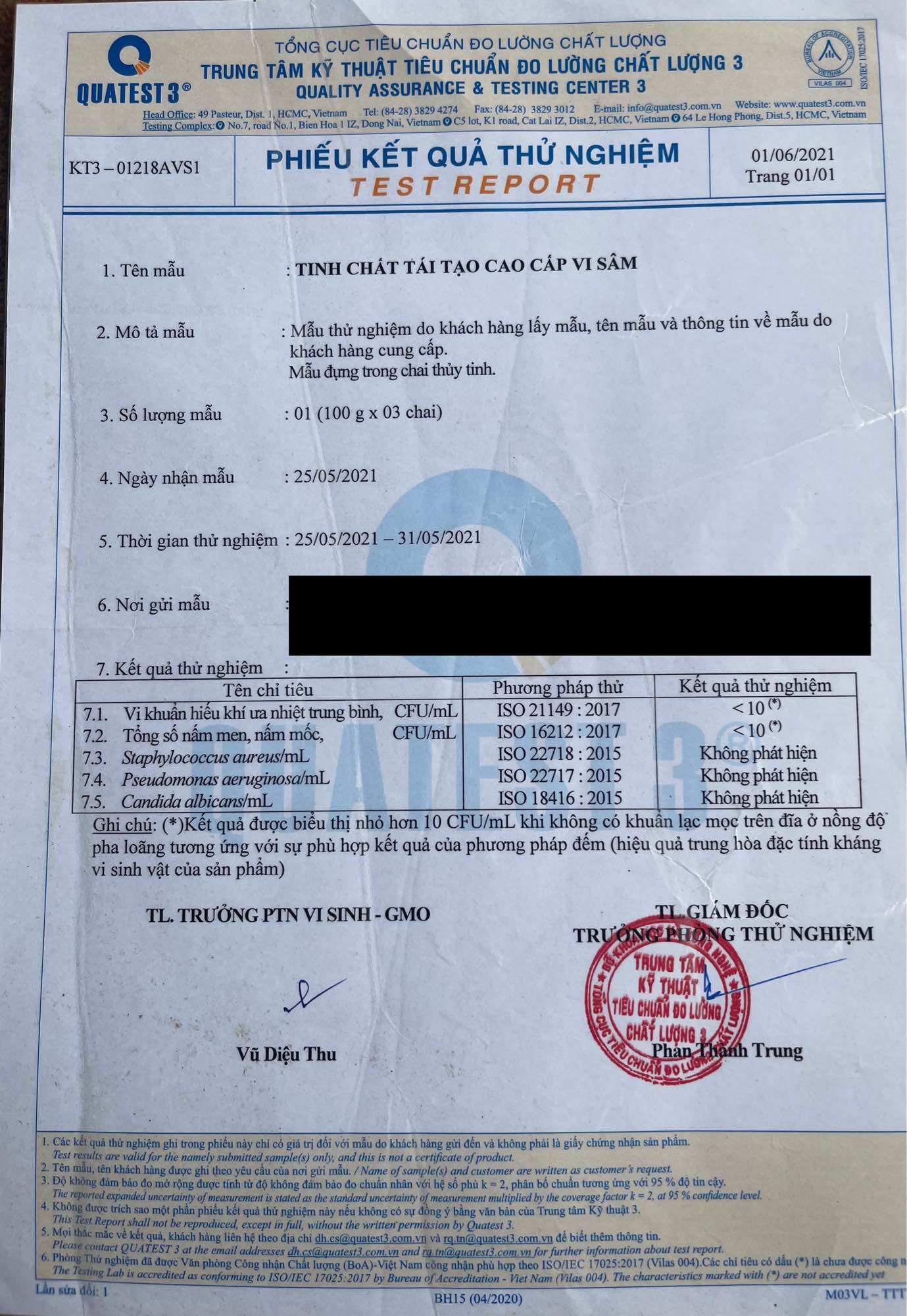 Tái Tạo Da Vi Sâm Plus