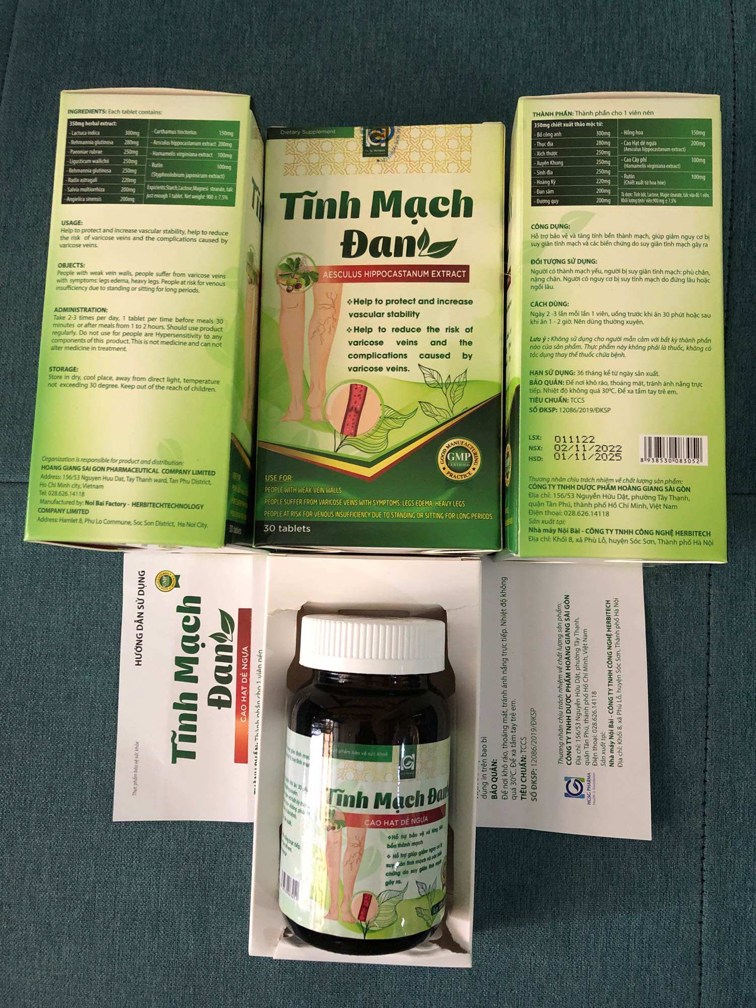 Viên Giảm Tĩnh Mạch Đan