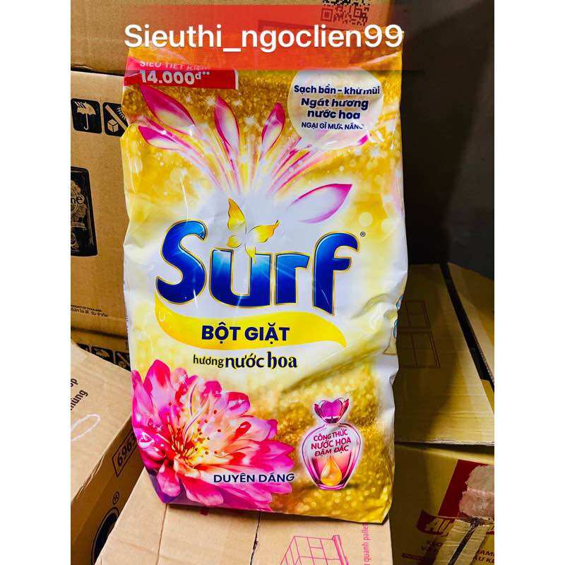 Bột Giặt Surf 5,5Kg/5,3kg Mới