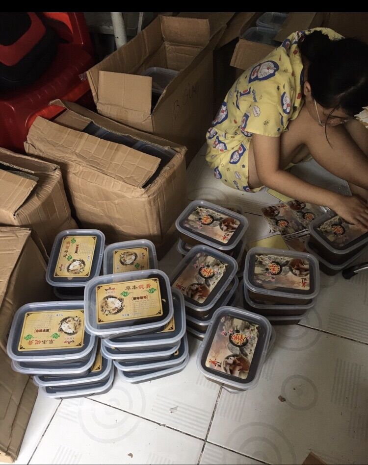 Bùn gừng và ngải cứu 1000g