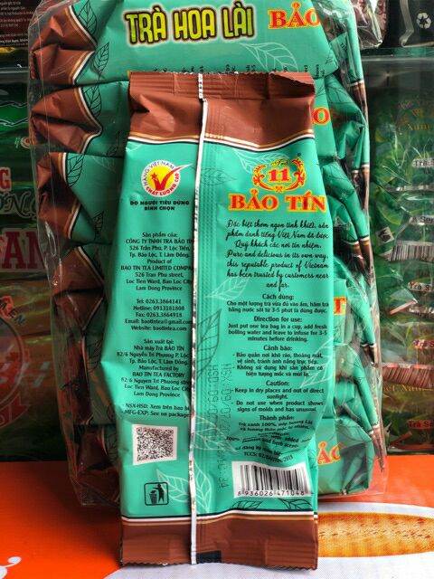 Trà bảo tín hoa lài( lốc 6 gói/ 70g)