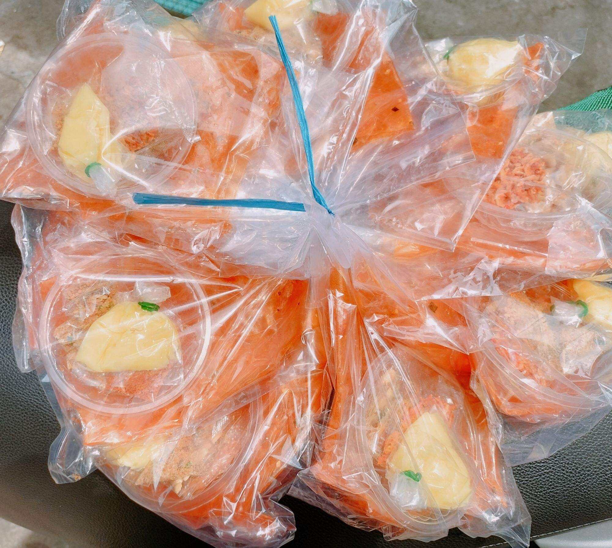 COMBO 10 BỊCH BÁNH TRÁNG CHẤM BƠ CHÉN 5 VỊ