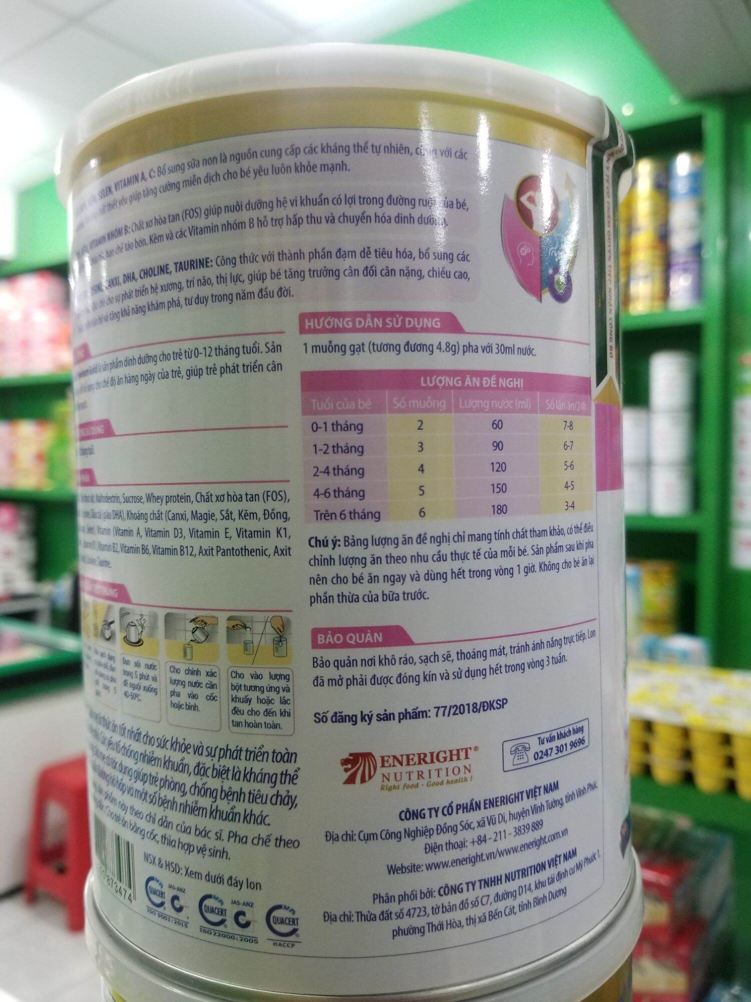 [HCM]SỮA MERRIKIZ GOLD NEWBORN 900G