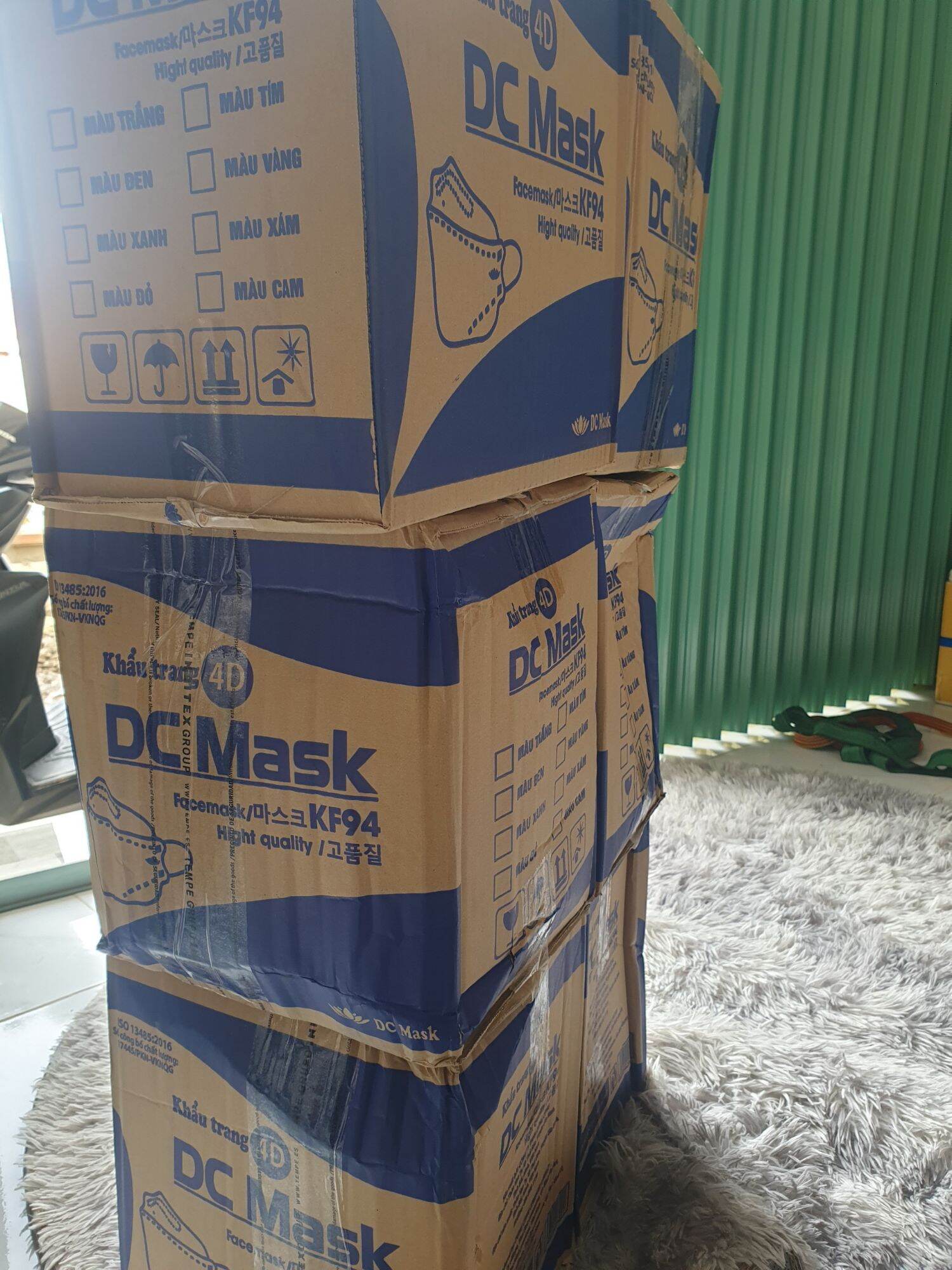 Khẩu trang 4d kf94 dc mask