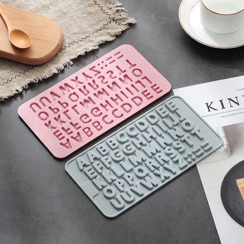 Khuôn silicon số và chữ cái