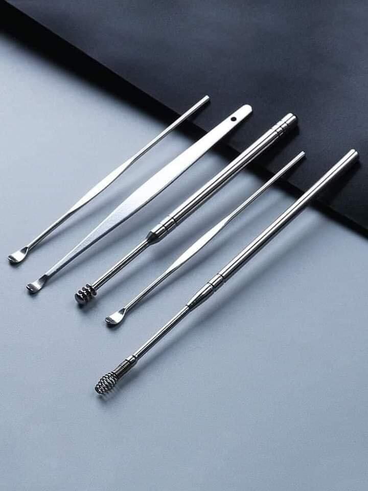 BỘ LẤY RÁY TAI 6 MÓN