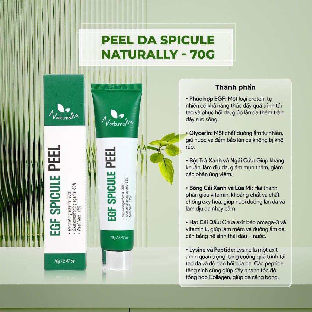 PEEL DA ERF SPICULE Sinh Học, Căng Bóng Da