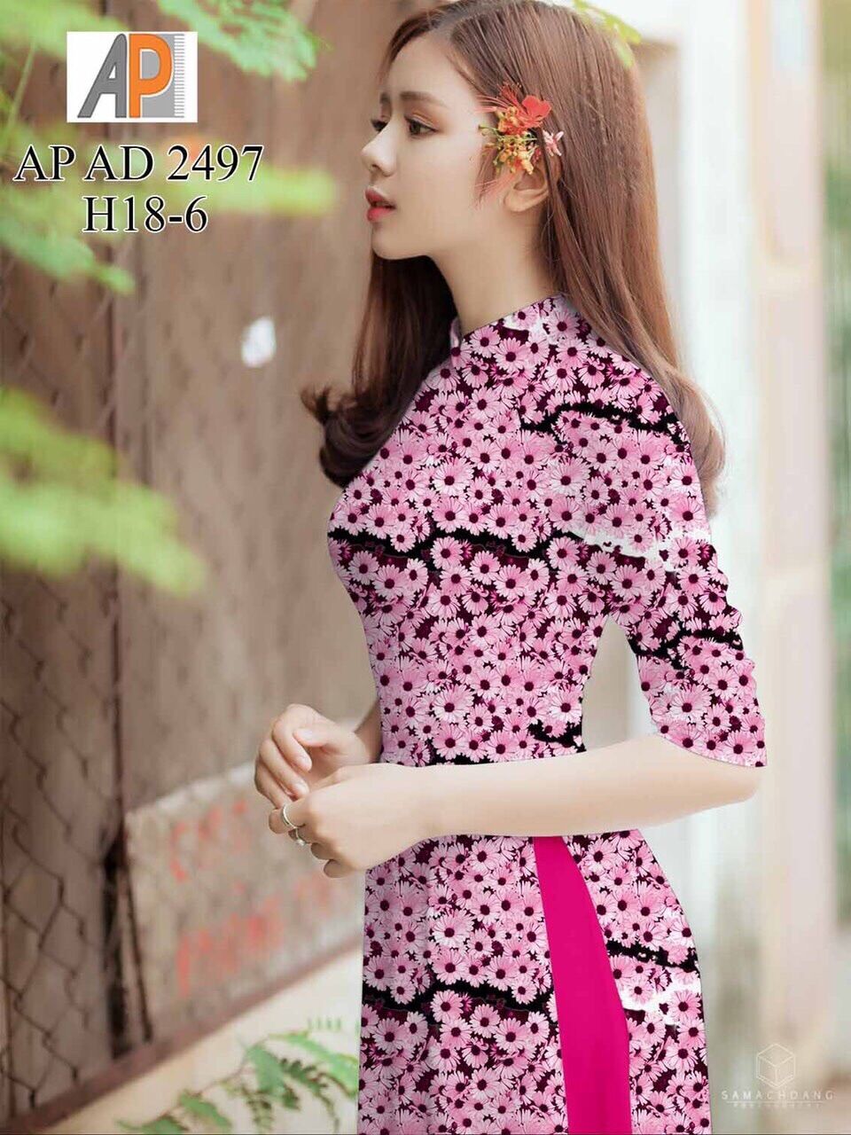 Vải áo dài bông đều