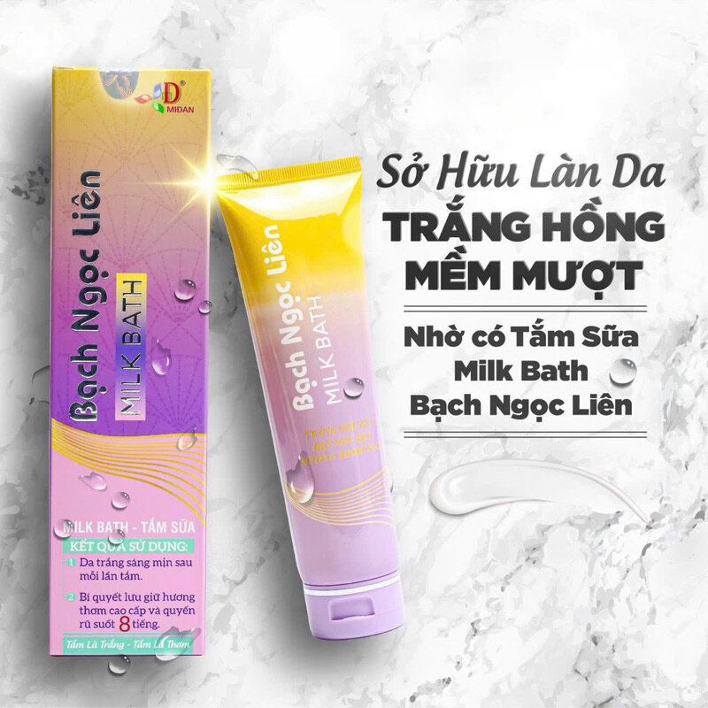 Sữa Tắm Bạch Ngọc Liên Trắng hồng Mềm Mại
