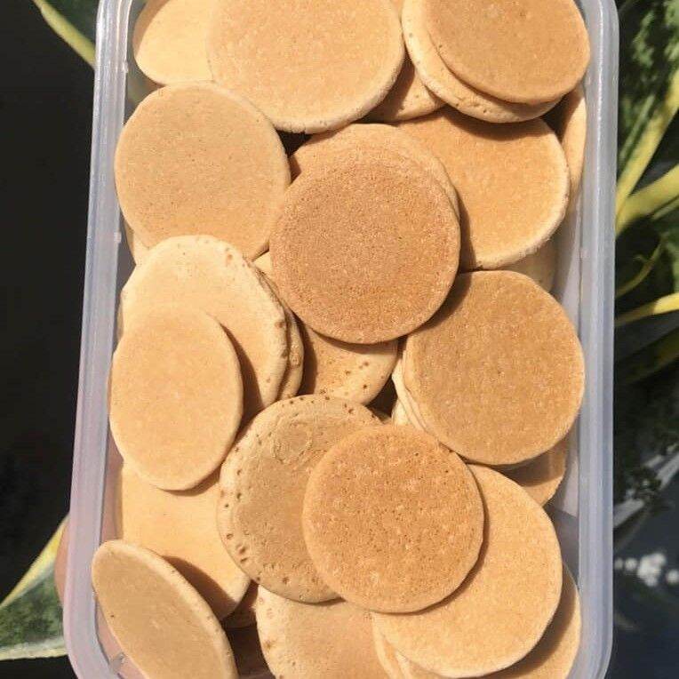 100gr bánh đồng tiền sữa (túi zip 100gr) thơm ngon