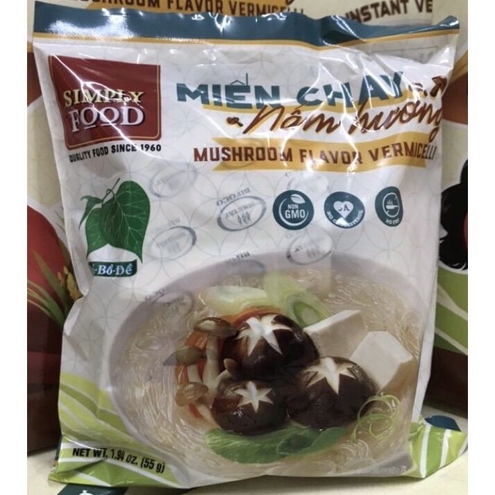Miến Chay Nấm Hương ( Thùng 15 gói )