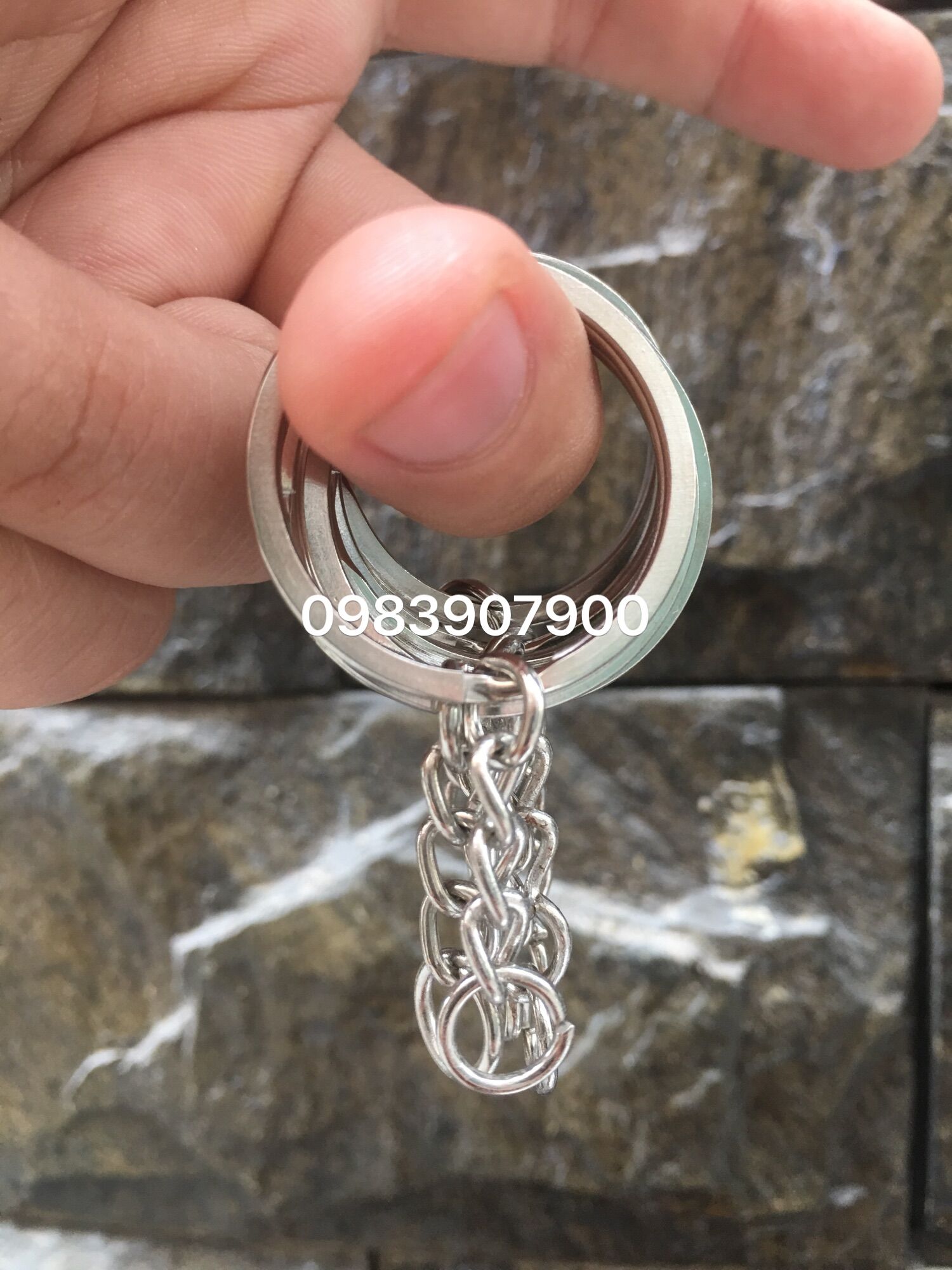 KHOEN MÓC KHOÁ DẸP XÍCH BỊCH 100 CÁI ( loại tốt )