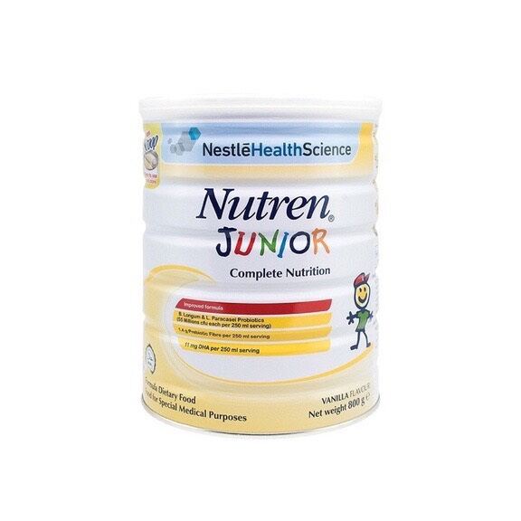 Sữa bột Nutren Junior 850g cho trẻ 1-12 tuổi