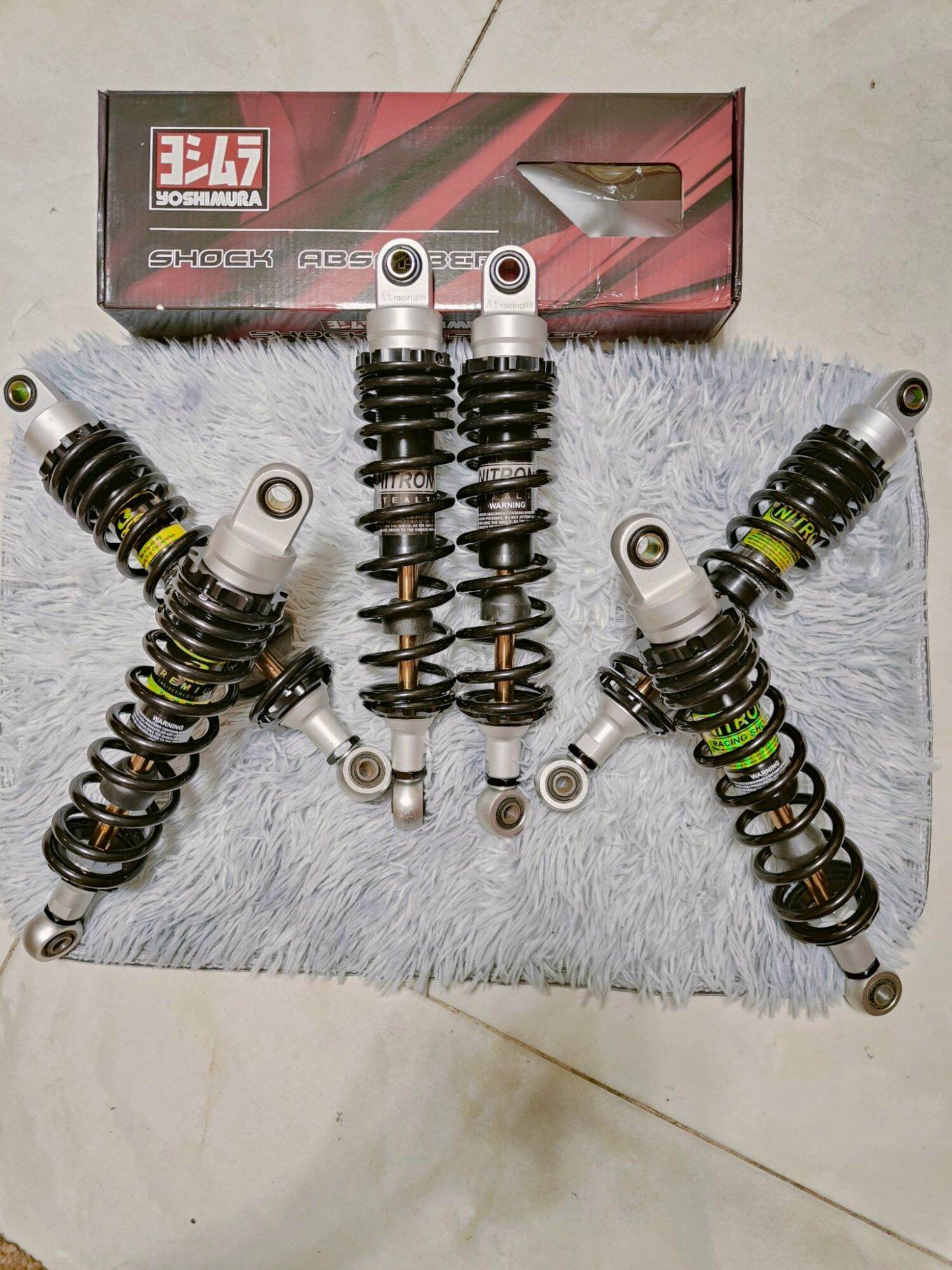 Phuộc RCB/NITRON mẫu Dòng C gắn Dream Wave Future 33cm Sirius Taurus Jupiter 28cm