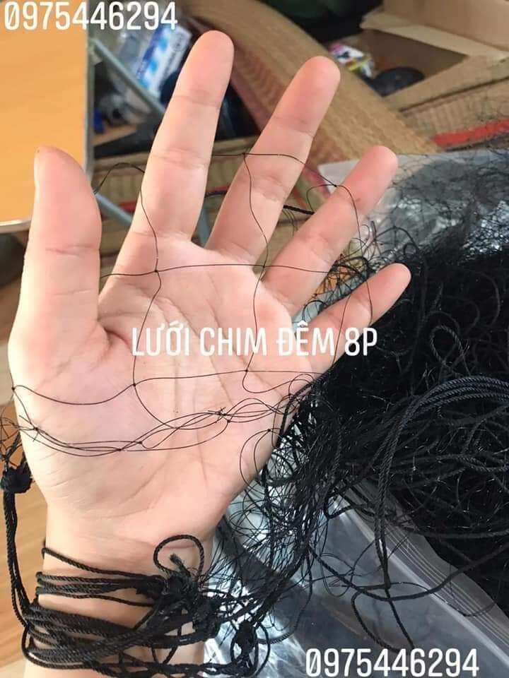 60m lưới bẫy chim đêm mắt 8phân