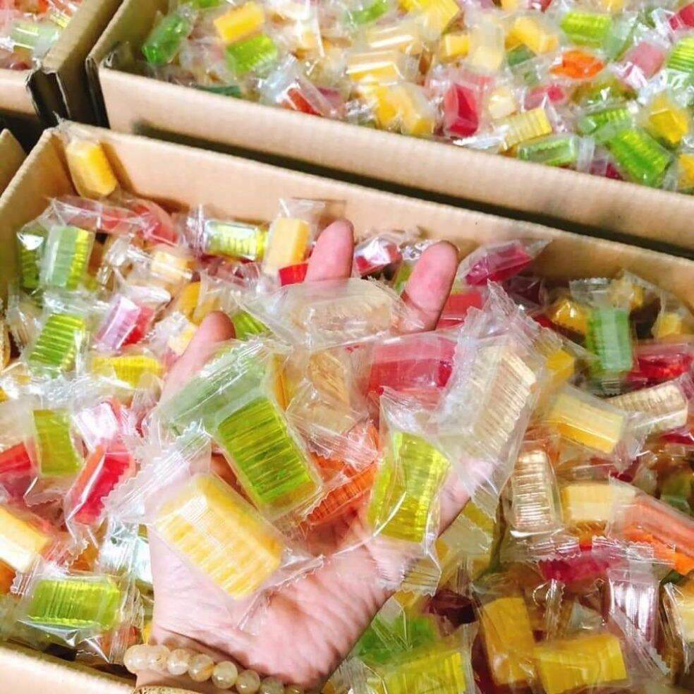 Mứt rau câu dẻo Kim Vân 1kg ( Ít ngọt)