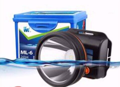 Đèn đội đầu chống thấm nước ml-6c led siêu sáng