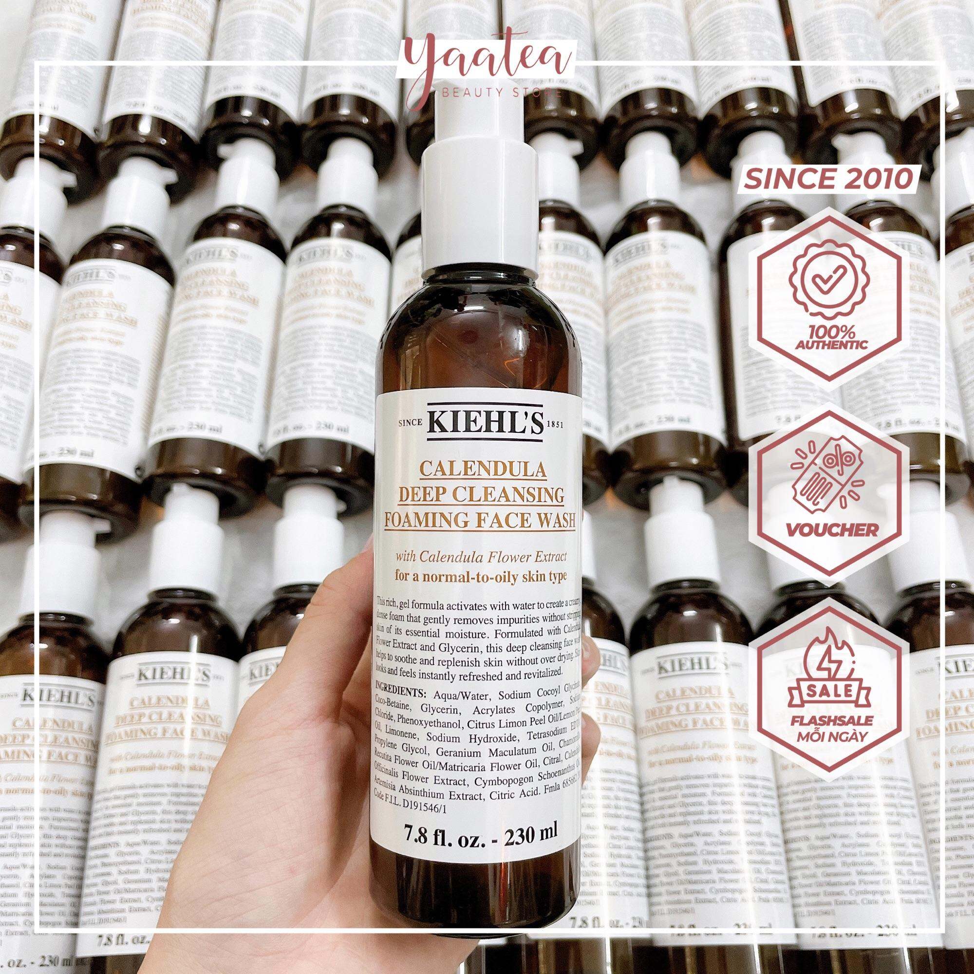 Sữa Rửa Mặt Hoa Cúc Kiehl’s Calendula Deep Cleansing Foaming Face Wash