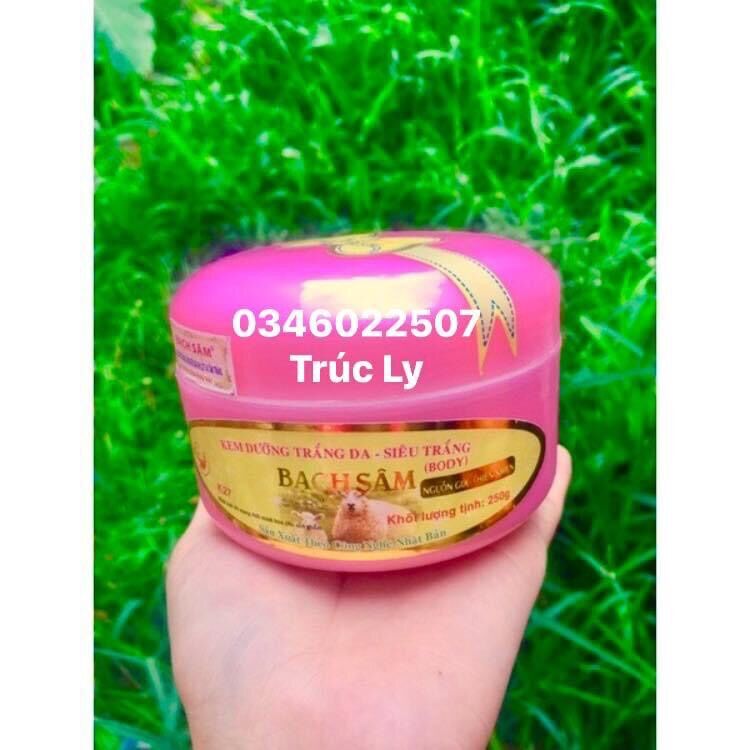 Kem Bạch Sâm trắng da toàn thân hộp 250gram Chính hãng