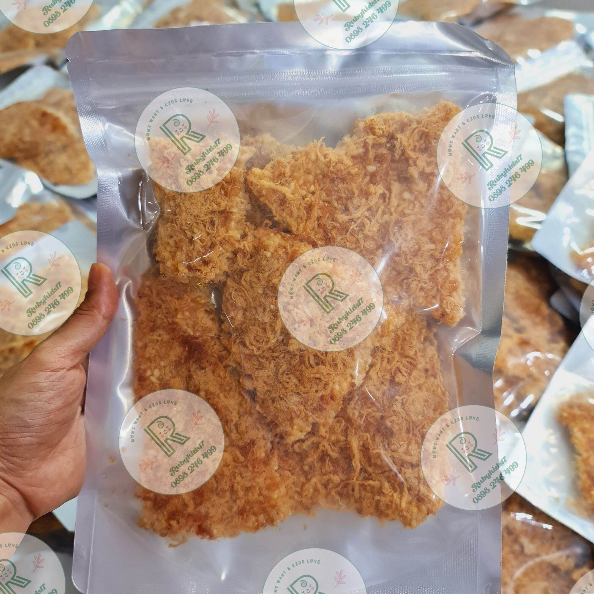 Cơm sấy chà bông siêu ngon bịch zip 250g