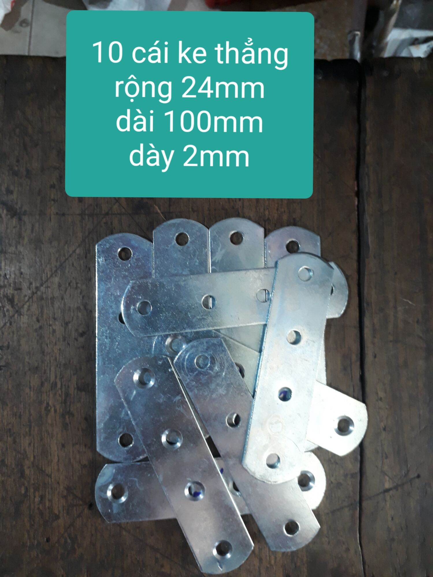 10 cái ke thẳng như hình