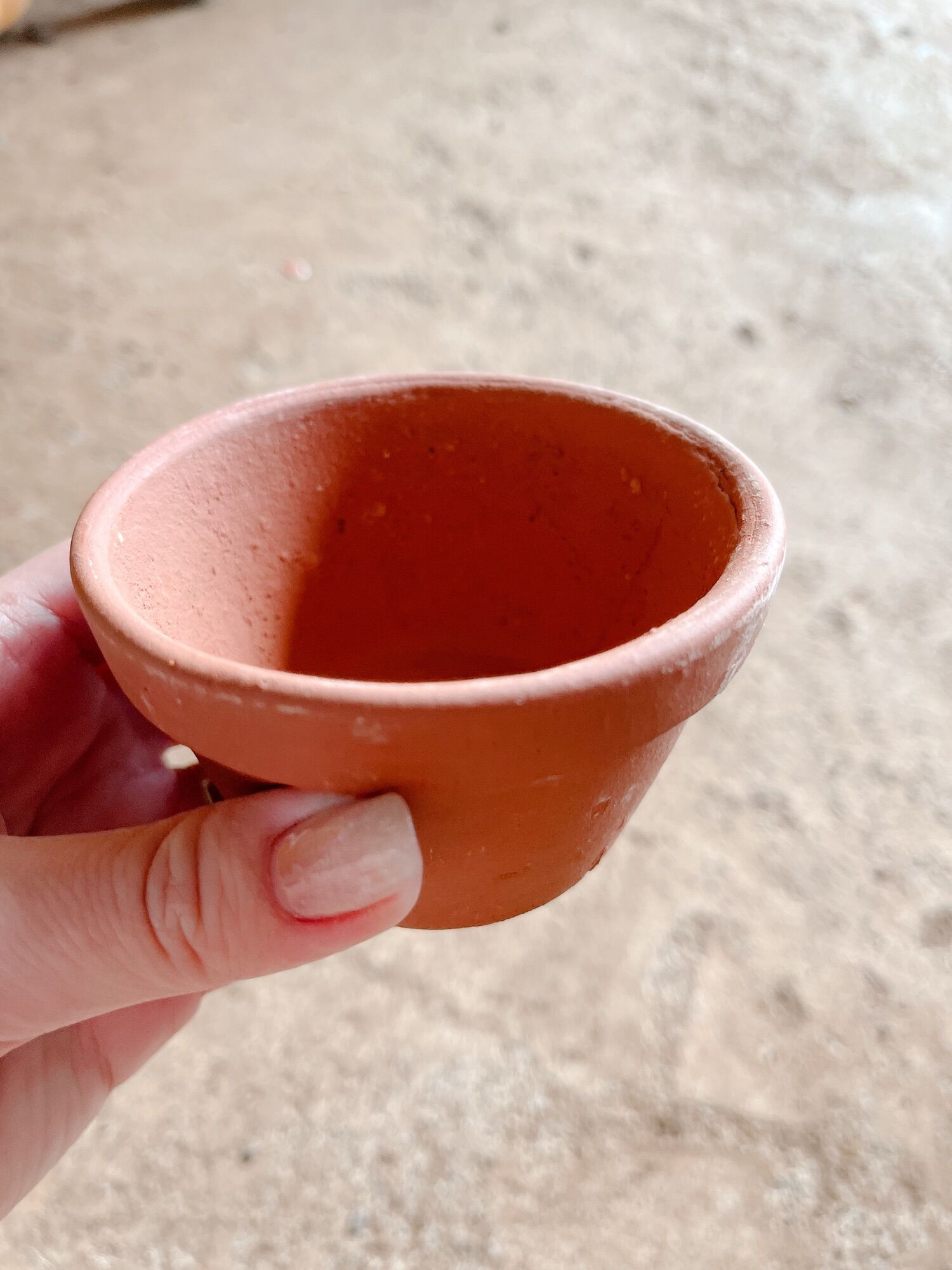 Chậu đất nung 10cm