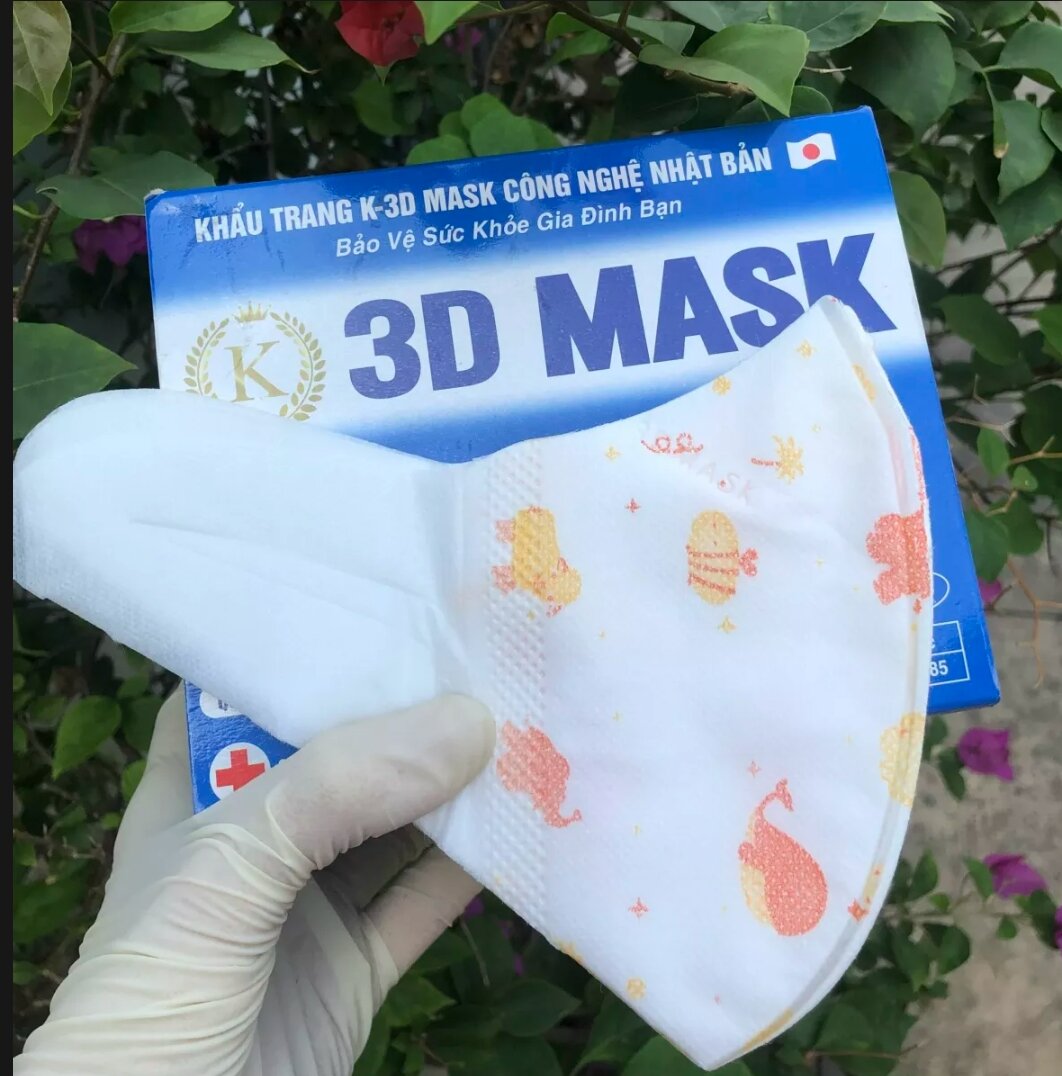 Khẩu trang 3D mask cho bé