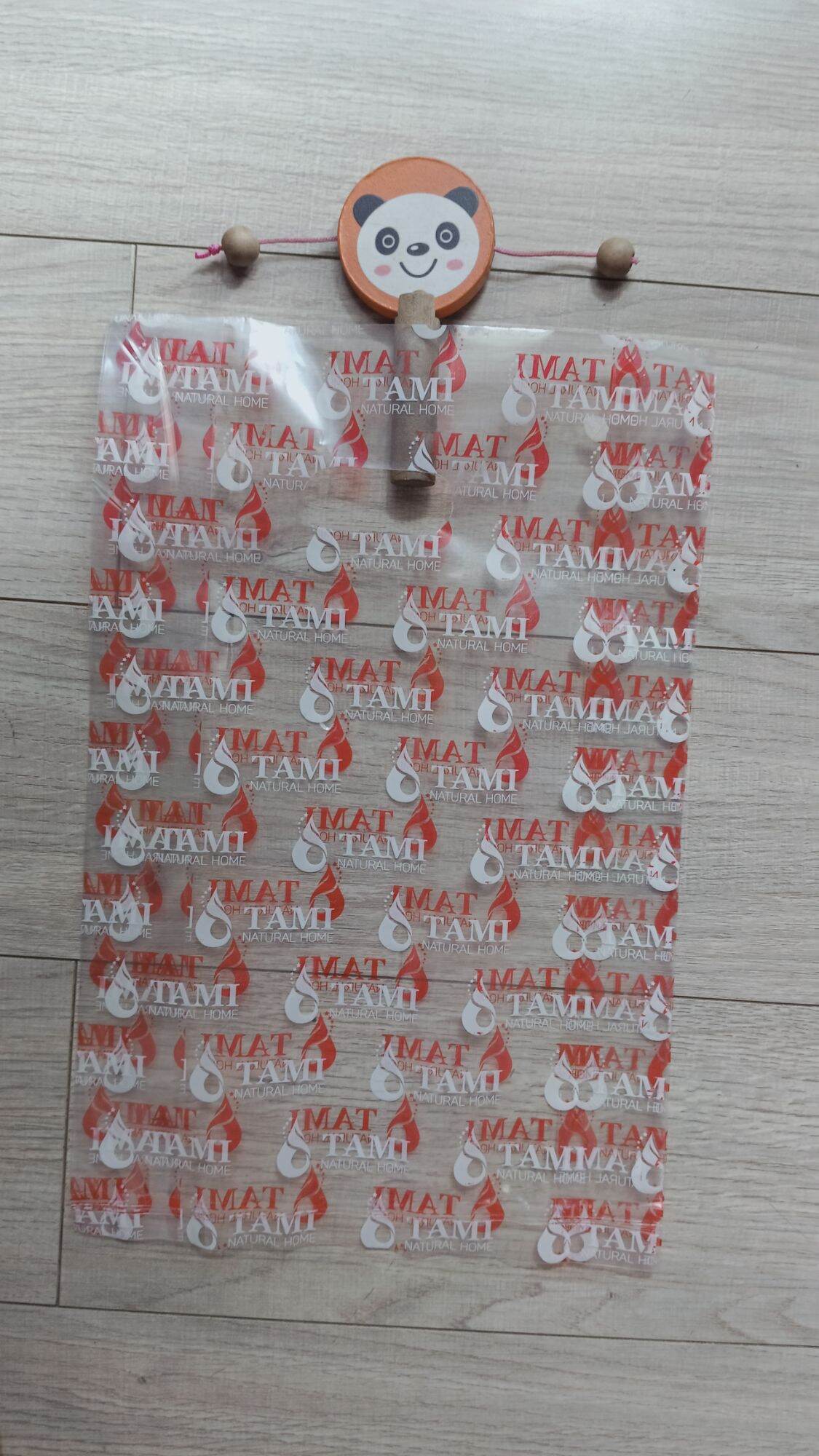 (Xả kho thanh lý) Túi hột xoài trong in chữ size 20x30