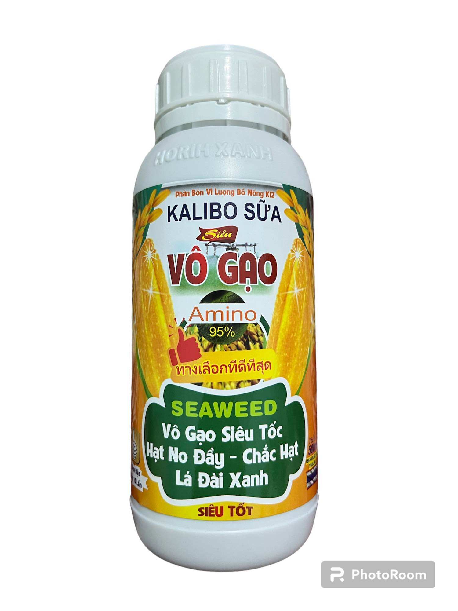 Phân bón kalibo sữa - vô gạo nhanh - amino - chắc hạt, lá đài xanh
