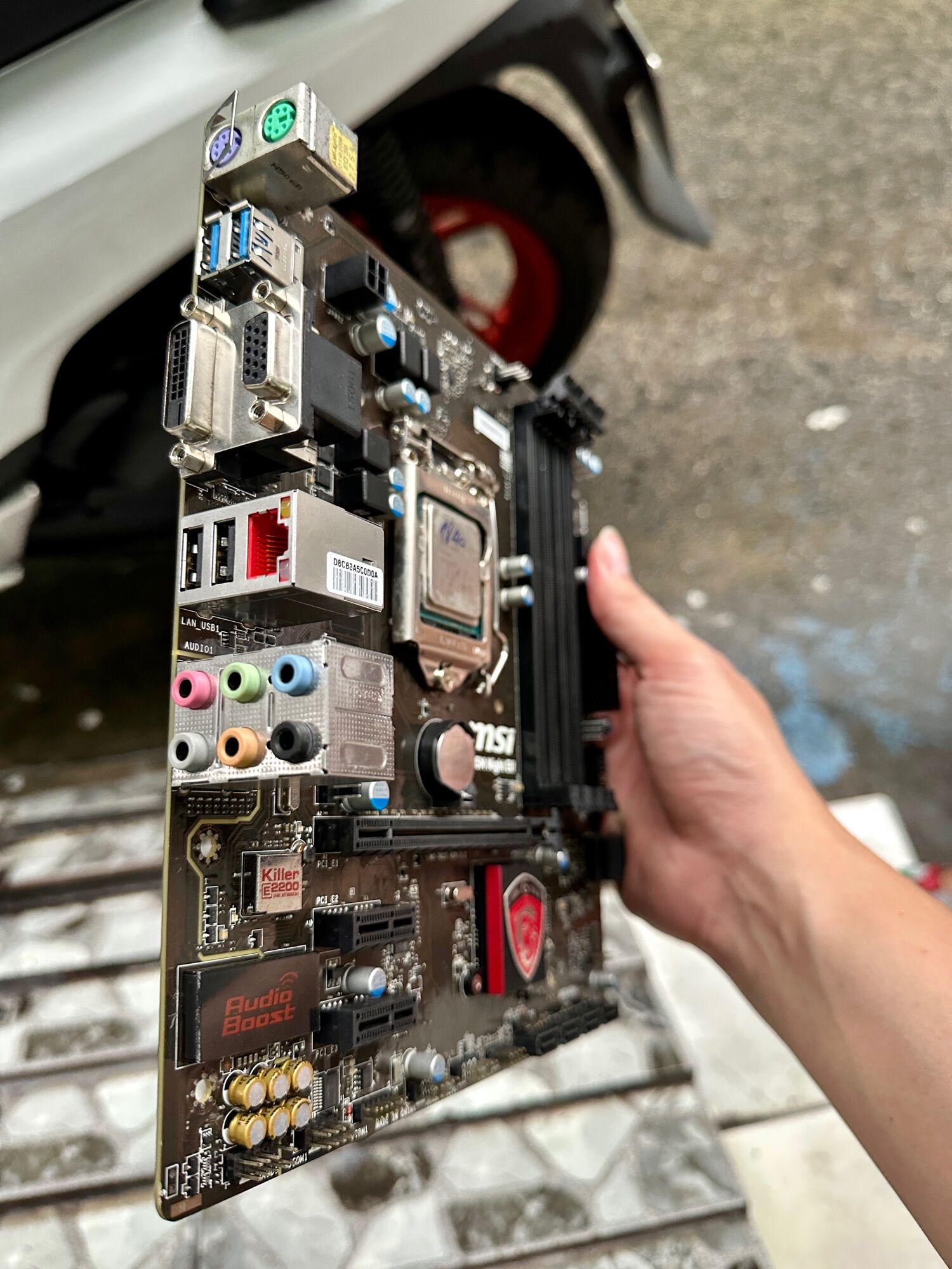 Main MSI B85 gaming 4khe ram có led + fe