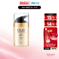 Kem Dưỡng Ban Ngày OLAY TOTAL EFFECTS Phục Hồi & Làm Chậm 7 Dấu Hiệu Lão Hóa Dịu Nhẹ SPF 15 Hũ 50G
