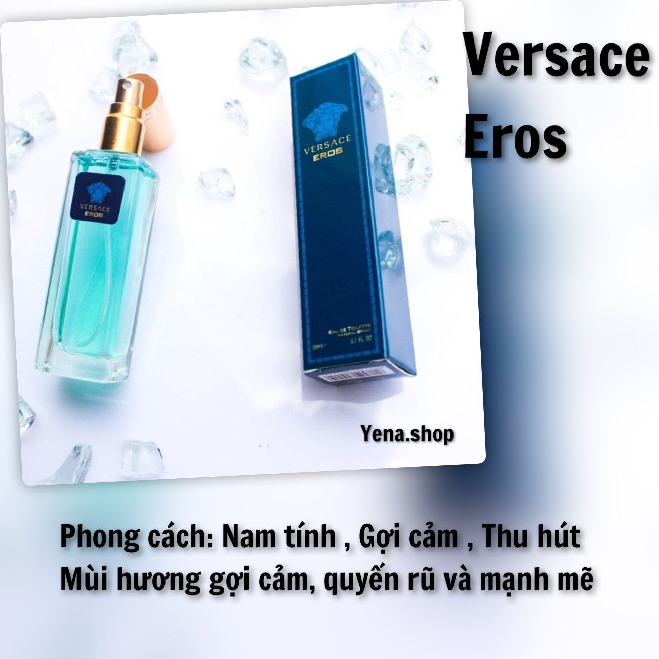 Nước hoa nam Versace Eros chiết 20ml