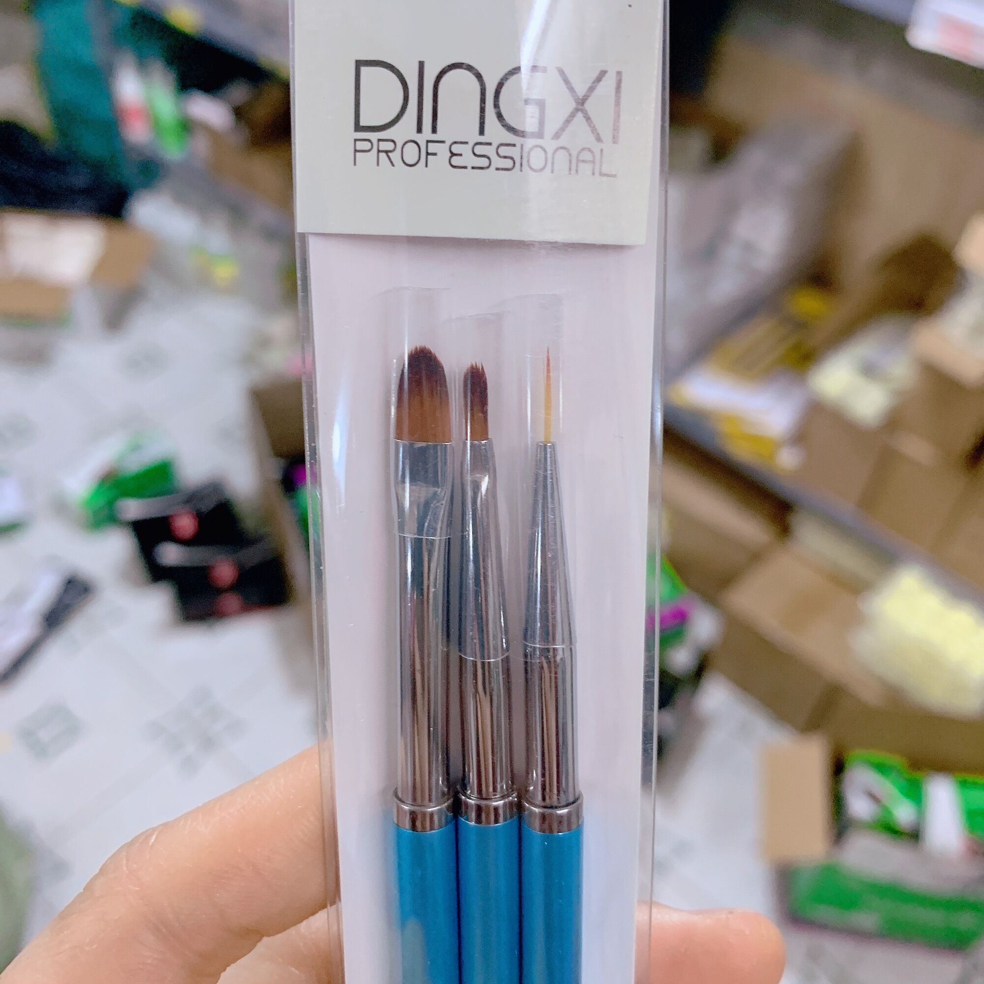 Bộ cọ dingxi 3 cây, bộ cọ Dingxi, cọ vẽ dingxi