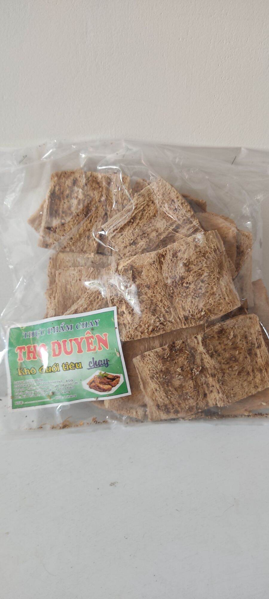 Khô đuối chay thọ duyên vị tiêu. bịch 500g