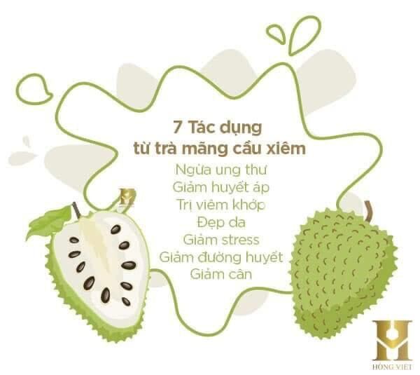 Trà mãng cầu xiêm túi 250 gram