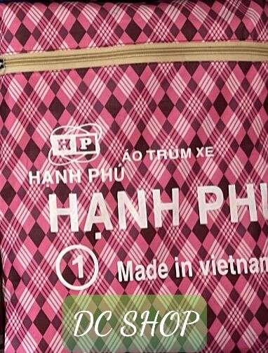 Áo trùm xe máy-bạt phủ xe máy vải dù hoa văn size to