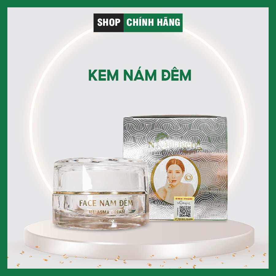 Face nám đêm ncollagen mờ nám tàn nhang, dưỡng trắng da